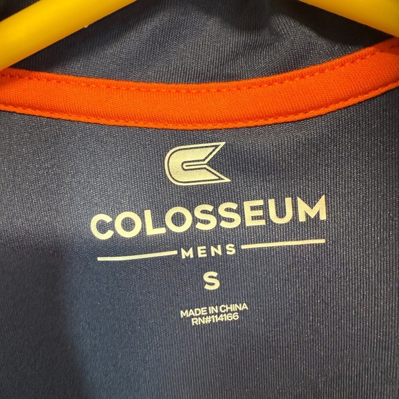 Colosseum Men’s Small Short Sleeve Syracuse Shirt Orange And Blue - Picture 4 of 5